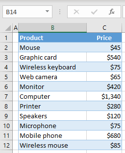 custom autofilter initial data