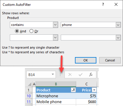 custom autofilter text 4