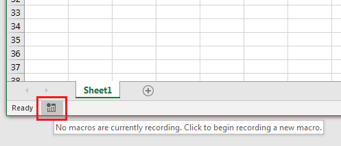 excel makro aufzeichner button