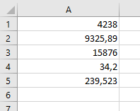 excel zahlen standard formatierung