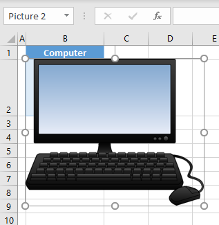 insert a picture into a cell 3