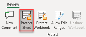 lock cells excel 3