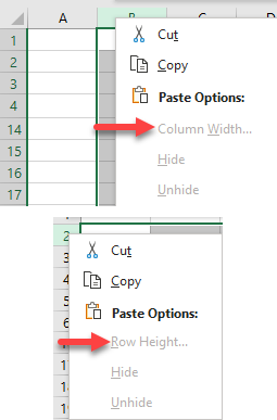 lock columns rows resizing 7