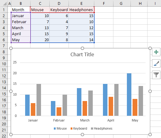 quick analysis tool 16