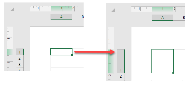 Change Cell Size in Pixels or Inches in Excel & Google Sheets