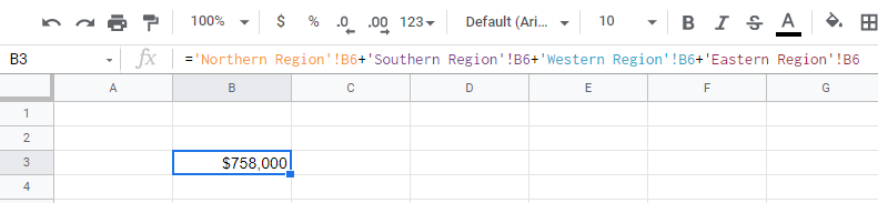 CombineSheets GS Formula