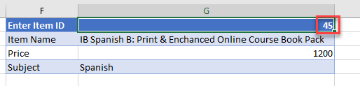 CreateDatabase VLOOKUP ChangeNumber