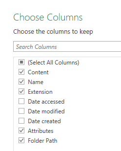 ImportFolder-PowerQuery AddColumns