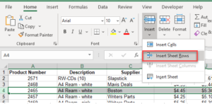 How to Insert Blank Row in Excel & Google Sheets - Automate Excel