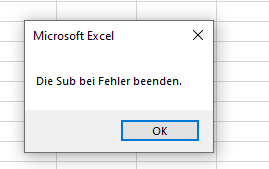 bei fehler sub beenden