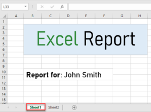 How to Create a Cover Page in Excel - Automate Excel