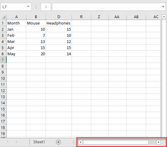 delete infinite rows columns 14