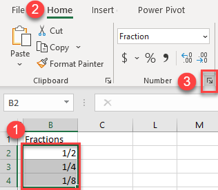zeven Overleving laten vallen Display Fraction Without Reducing in Excel & Google Sheets - Automate Excel zeven Overleving laten vallen Display Fraction Without Reducing in Excel & Google Sheets - Automate Excel