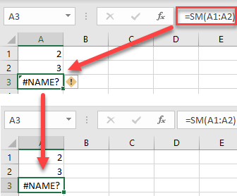 ignore formula error