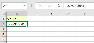 prevent rounding 12