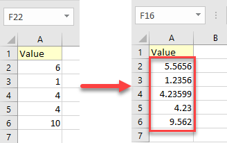 prevent rounding 6