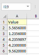 round numbers without formula 14