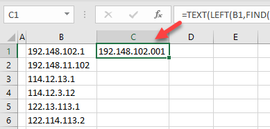 sort ip address 1