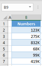 thousands number format 4