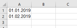 vba datum variable deklarieren