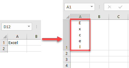 write vertically 4