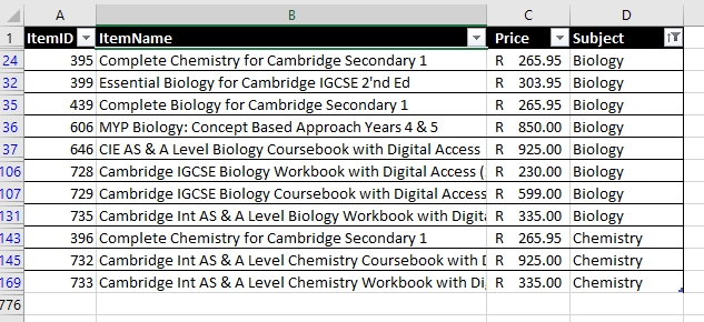 advancedfilter multiple