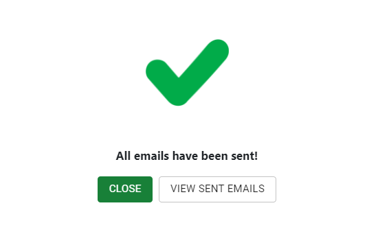 BulkEmail gmail sent msg