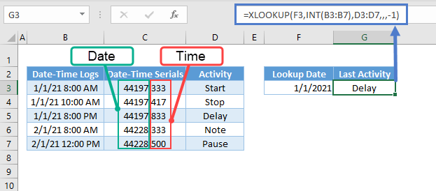 XLOOKUP by Date 08