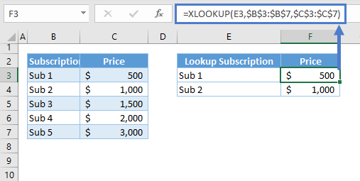 XLOOKUP by text 04