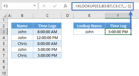 XLOOKUP by text 05