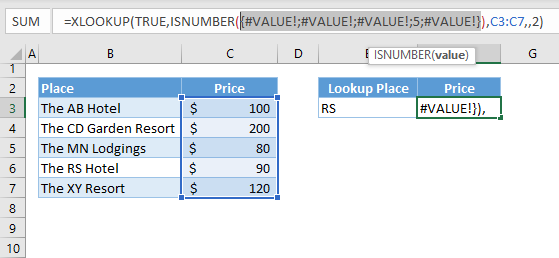 XLOOKUP by text 15