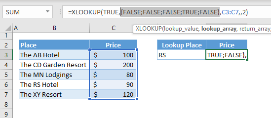 XLOOKUP by text 18