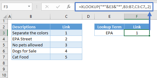 XLOOKUP by text 21