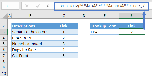 XLOOKUP by text 22