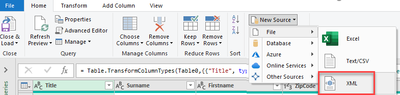 importxml powerquery importxml