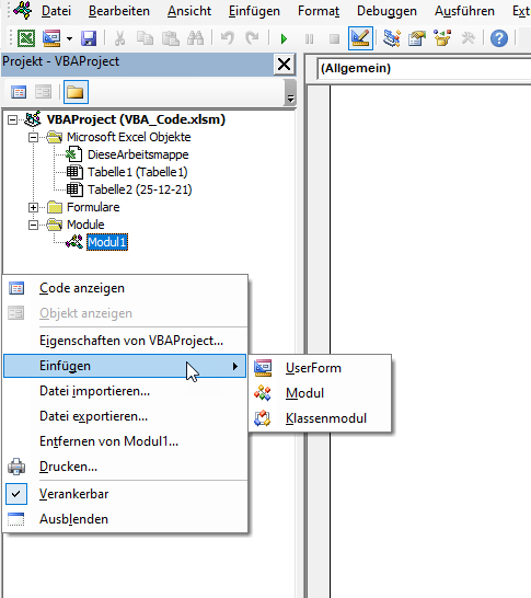 vba benutzerformular einfuegen