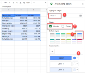 How to Alternate Row Color in Excel & Google Sheets - Automate Excel