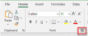 underline font