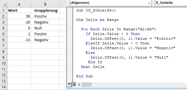 vba zellenbereich durchlaufen