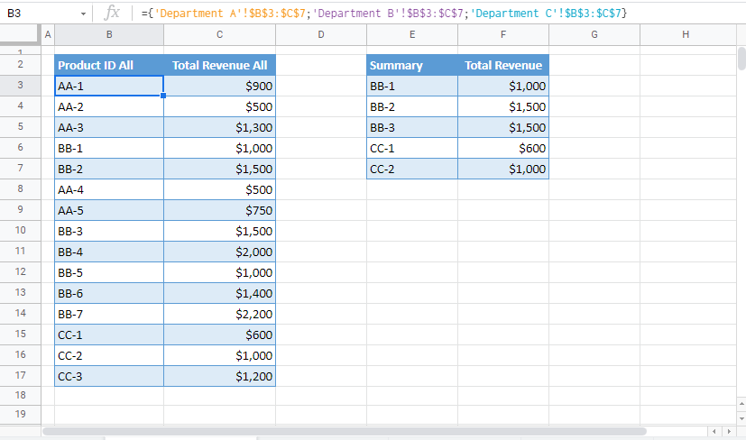 vlookup multiple G Sheet 1