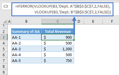 vlookup multiple sheets 01