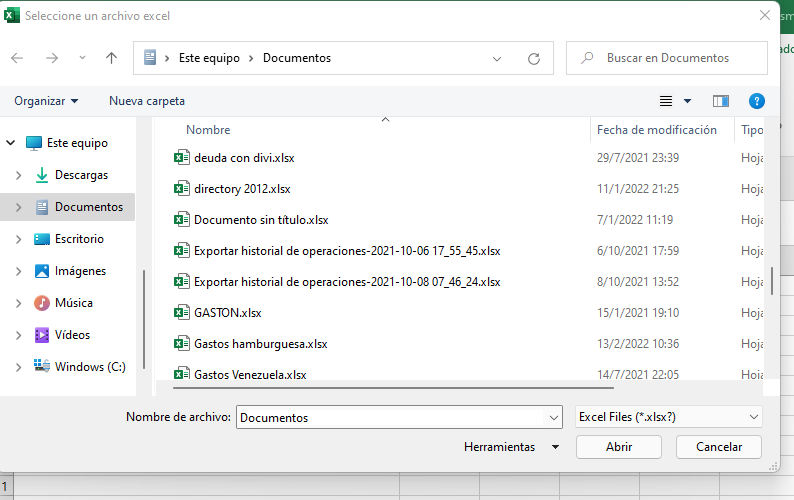 Cuadro dialogo abrir archivos2