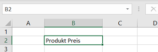 Excel geteilte Zelle Grenze Text