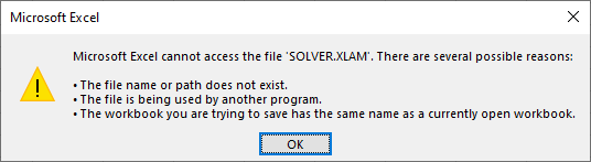 Fix Solver missing file