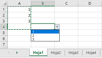 Pegado especial validacion despues