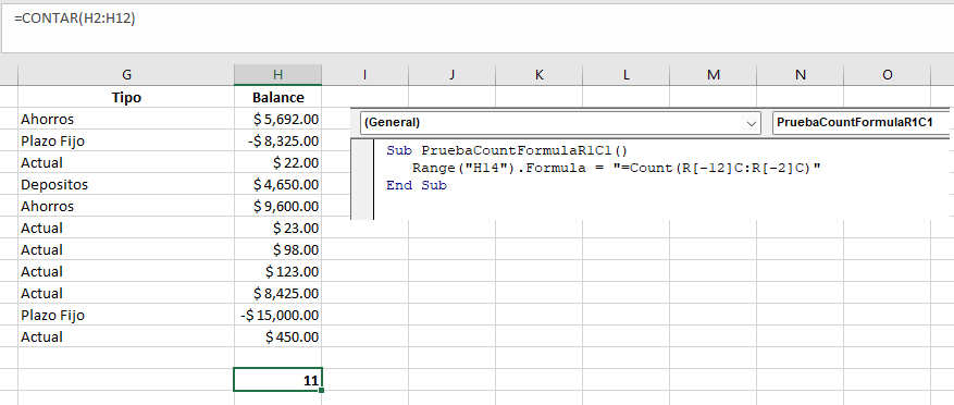 Prueba Count FormulaR1C1