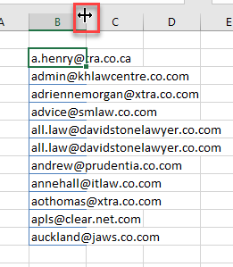 autofit column header