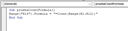 prueba Count formula