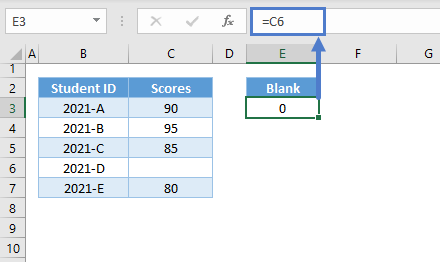 xlookup return blank not zero 01