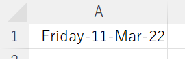 User Defined Custom Date Formatting 数値 表示形式 日付 ユーザー定義